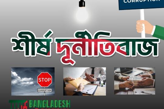 শীর্ষ দুর্নীতিবাজ